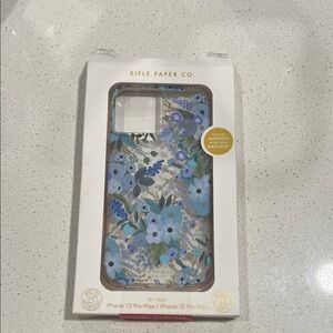 Rifle Paper Co. x Case Mate Garden Party Blue iPhone 13 Pro Max Case